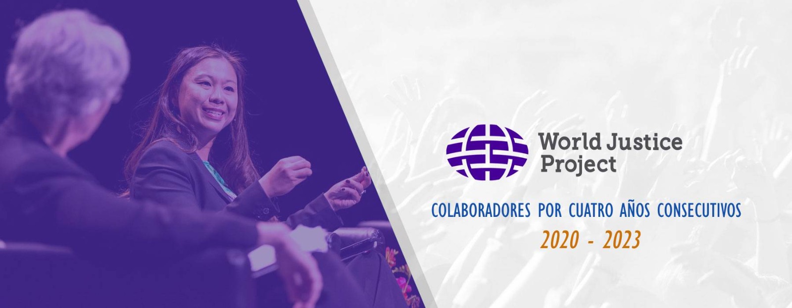 Cuatro años consecutivos colaborando con World Justice Project